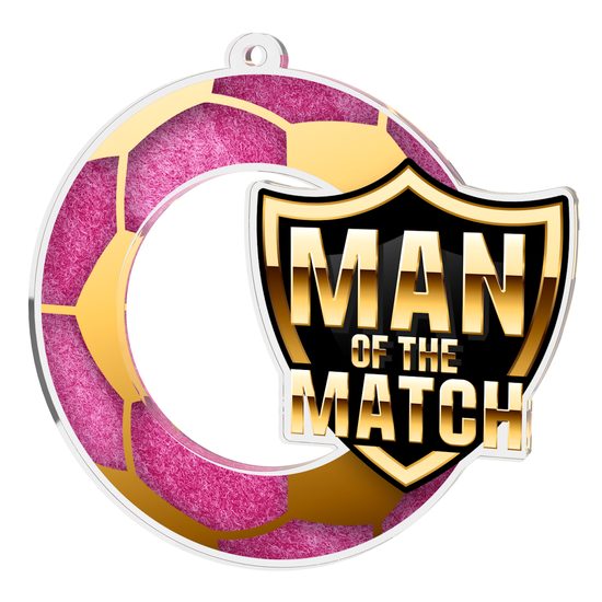 Medalla de Escudo Jugador del Partido de Fútbol