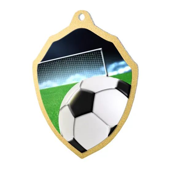 Medalla de Fútbol Soccer Molten de Acero Inoxidable Fundido