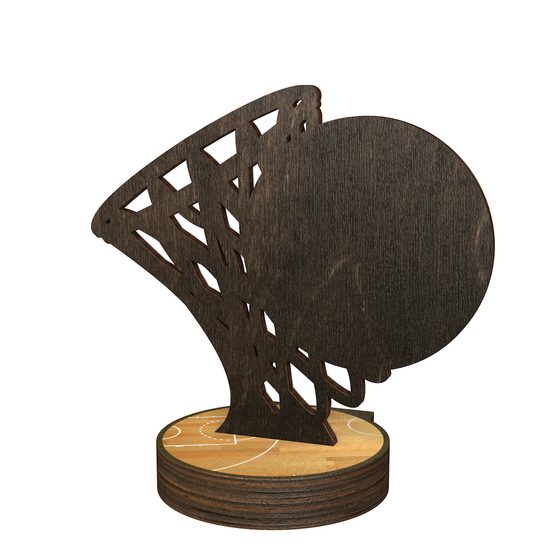 Trofeo Grove de Madera Real para Baloncesto