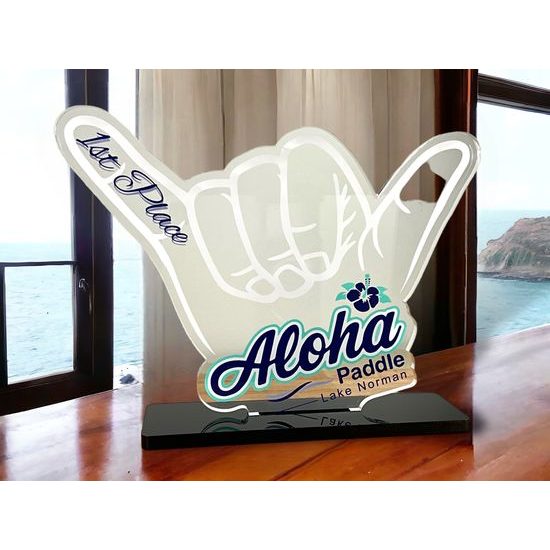 Premio Personalizado de Acrílico Hilo