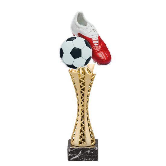 Trofeo Génova de Balón y Bota de Fútbol