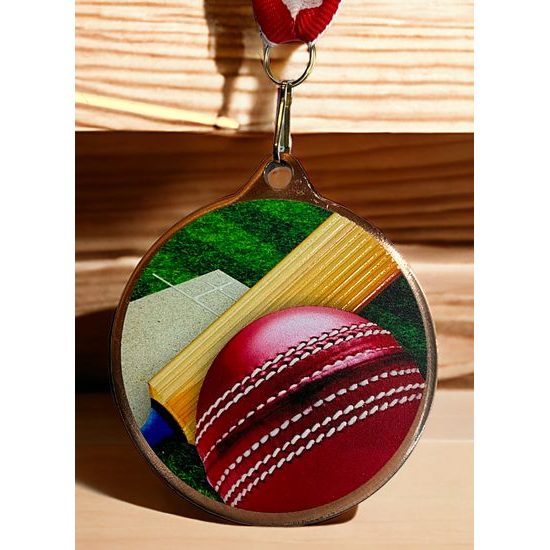 Medalla de Cricket Barnet Color Textura 3D MaxMedal