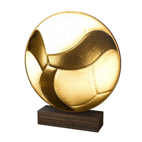 Trofeo de Madera Sierra para Voleibol - Clásico