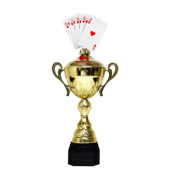 Copa Metálica Minot para Cartas Oro