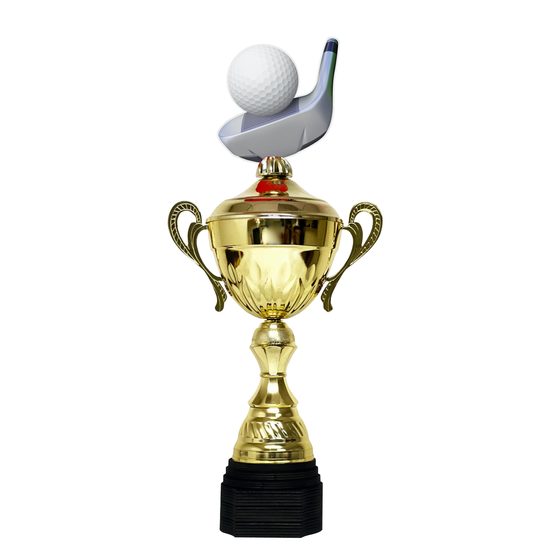 Copa Metálica Minot de Golf Oro