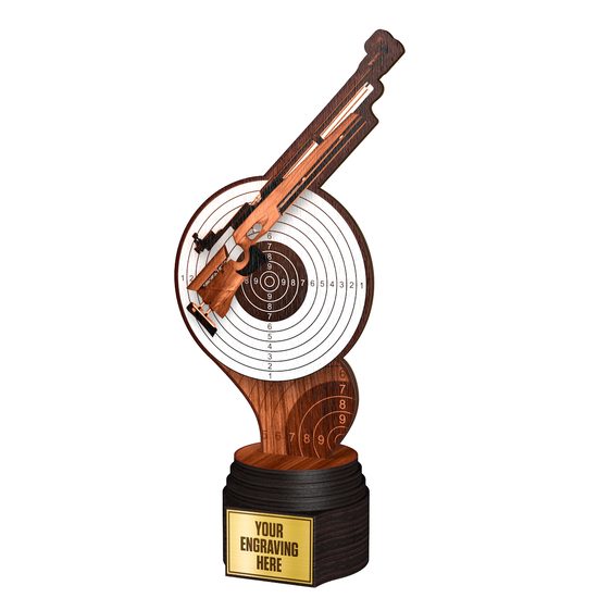 Trofeo Clásico de Madera Frontier para Tiro con Rifle