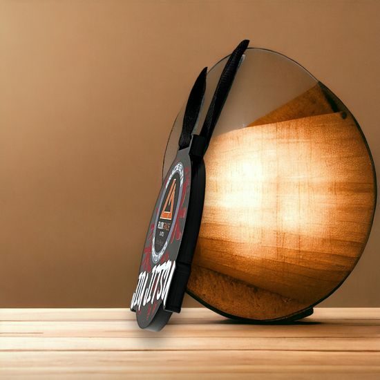 Medalla Negra de Acrílico con Logo Nelson