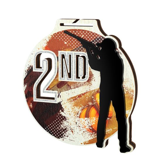 Medalla Highgrove Fusion para Tiro Plata - 2do Lugar