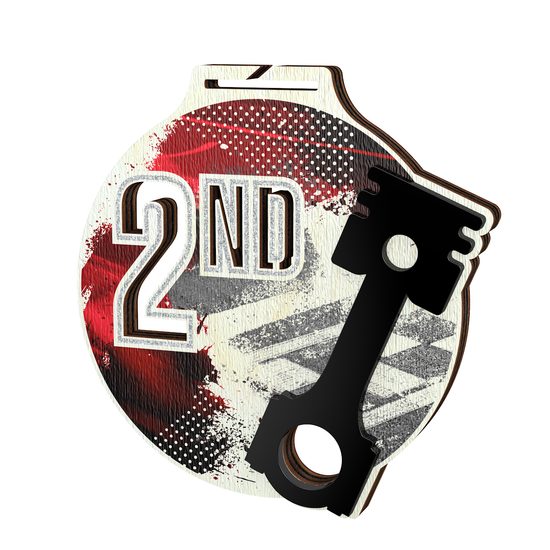 Medalla Highgrove Fusion para Motorsport Plata - 2do Lugar