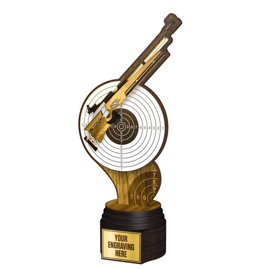 Trofeo Clásico de Madera Frontier para Tiro con Rifle