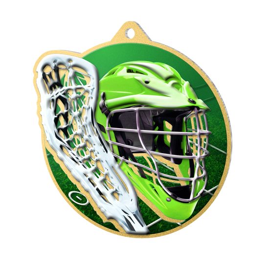 Medalla metálica para Lacrosse acero inoxidable