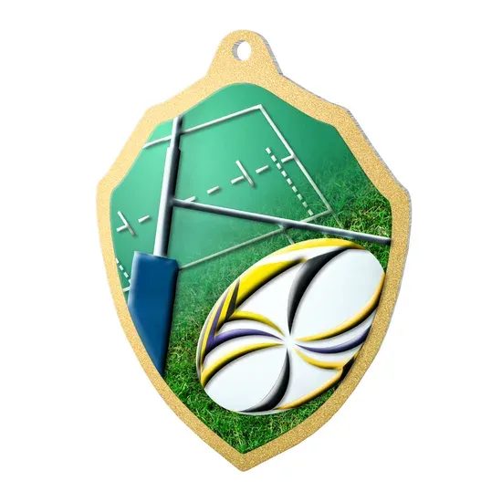 Medalla de Rugby Molten de Acero Inoxidable Fundido