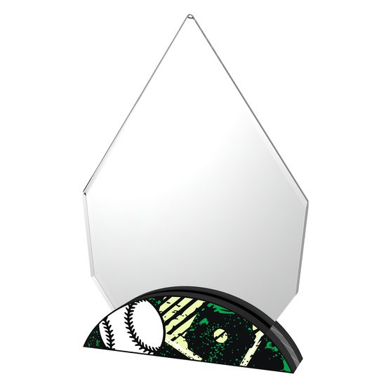 Premio de Béisbol de Acrílico Impreso Metro