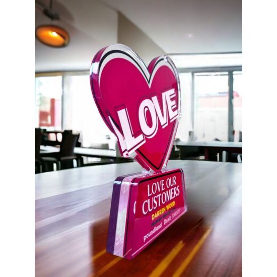 Premio Personalizado Carrizo de Acrílico