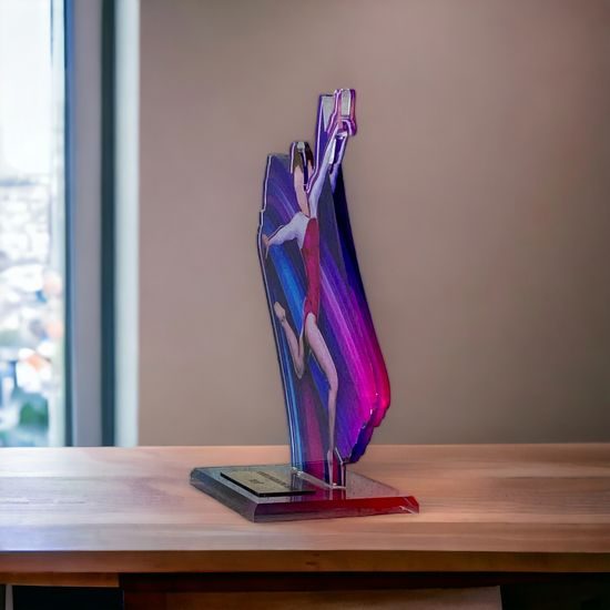 Trofeo Acrílico Cannes de Gimnasia