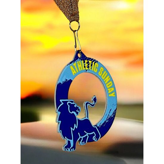 Medalla de Acero Inoxidable Personalizada Polaris