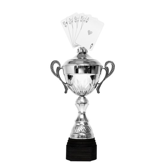 Copa Metálica Minot de Cartas Plata