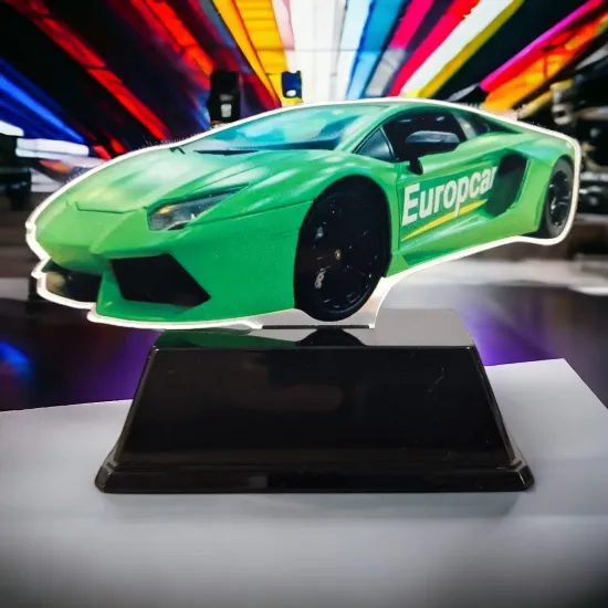 Premio Personalizado de Acrílico Edison Vehicle