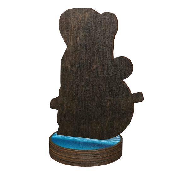 Trofeo Grove de Madera Real para Nadadora