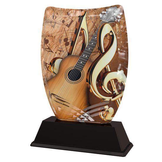 Trofeo Acrílico Iceberg de Guitarra Acústica