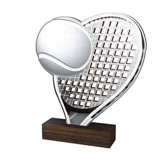 Trofeo de Madera Real Sierra para Tenis - Clásico