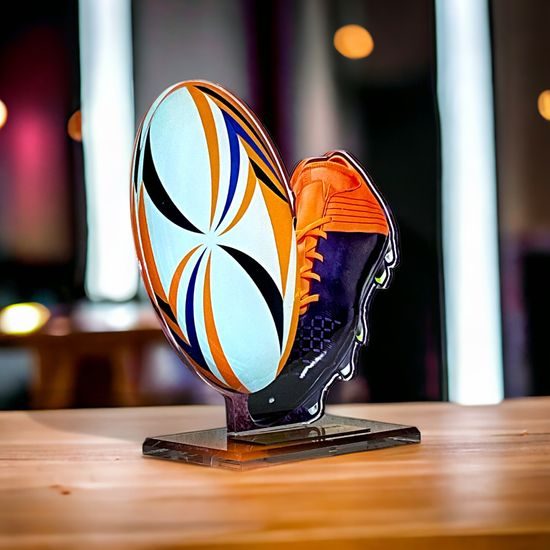 Trofeo Acrílico Cannes de Rugby