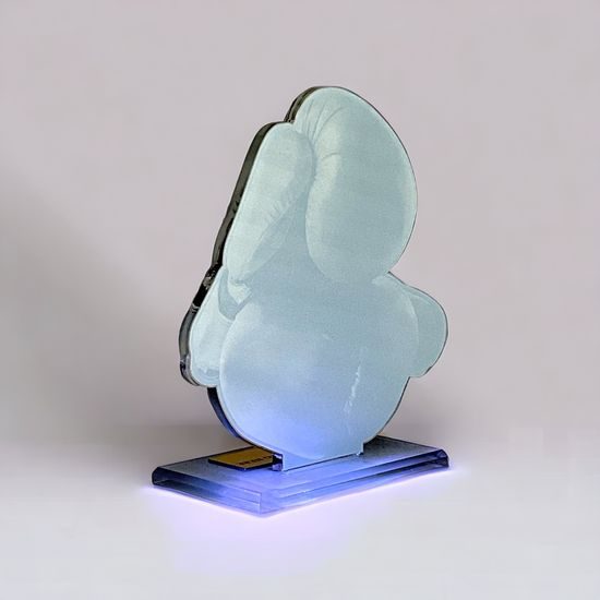 Trofeo Acrílico Cannes de Boxeo