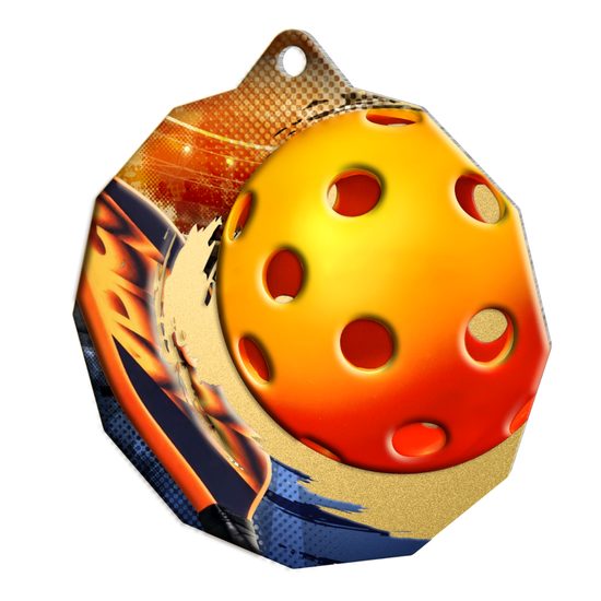 Medalla de Pickleball acero inoxidable