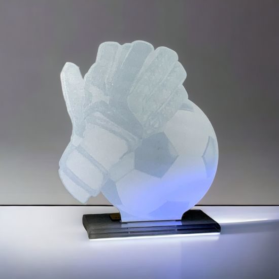 Trofeo Acrílico Cannes de Portero de Fútbol