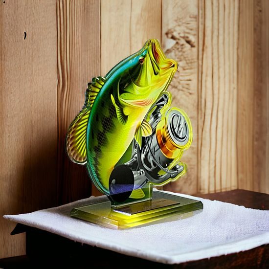 Trofeo Acrílico Cannes de Pesca