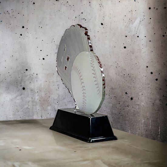 Trofeo Acrílico Ostrava para Béisbol