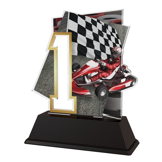 Trofeo de Carro de Carreras Número 1
