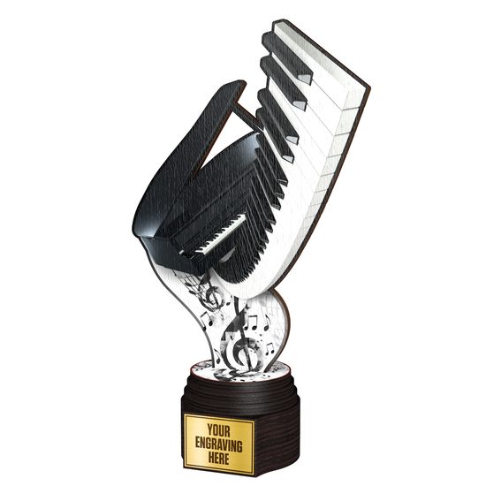 Trofeo Frontier de Madera Full Color