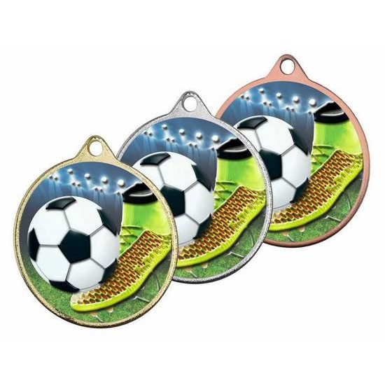 Medalla de Fútbol Barnet con Impresión 3D a Color MaxMedal