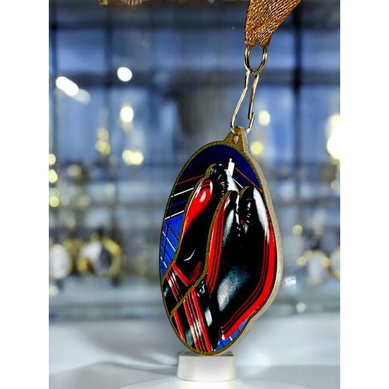 Medalla metálica de boxeo acero inoxidable