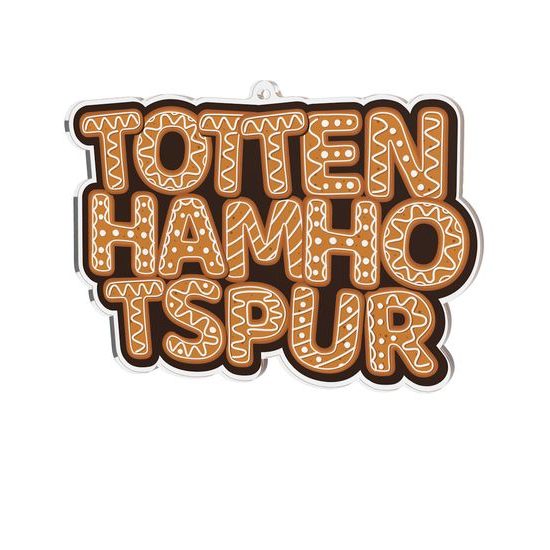 Adorno Personalizado con Texto de Pan de Jengibre