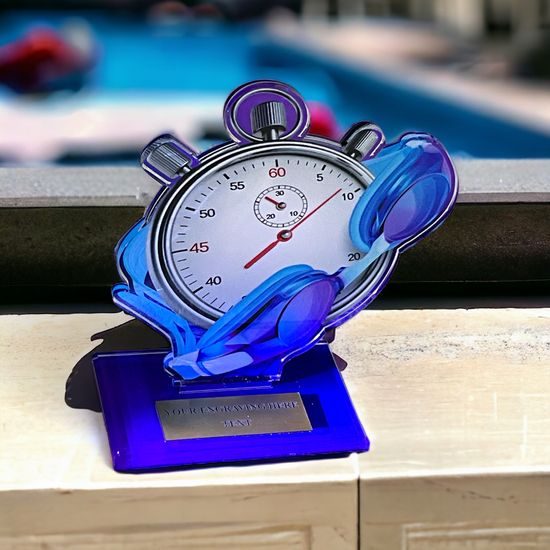 Trofeo Acrílico Cannes de Natación