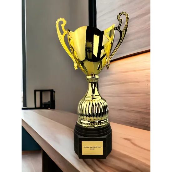 Copa Lamar Dorada con Láser