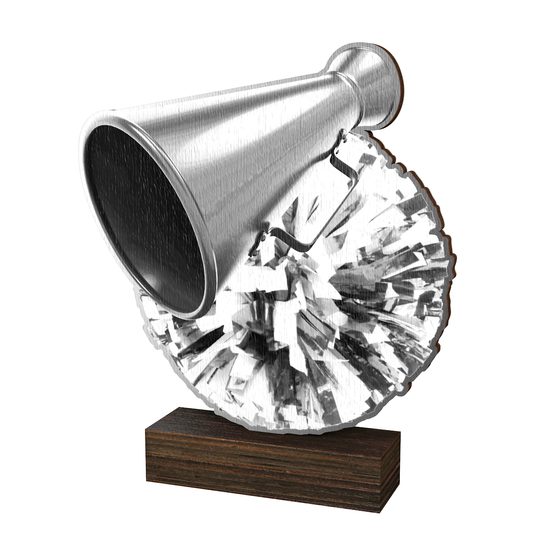 Trofeo de Madera Sierra para Porristas - Clásico