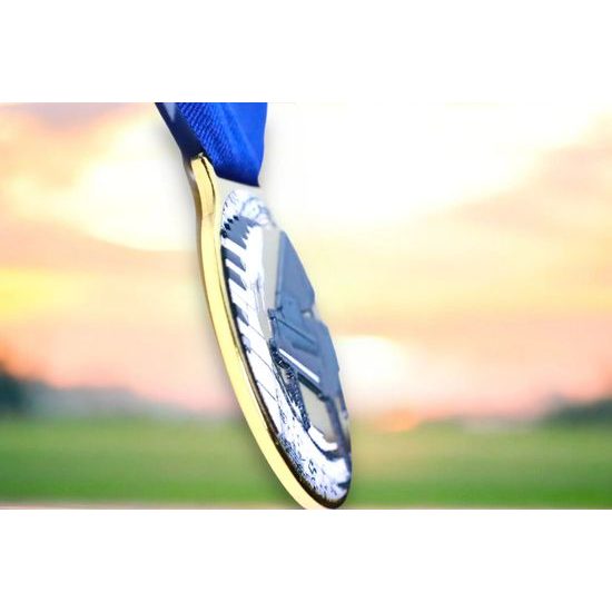 Medalla Sacul Piano Color Textura Impresión 3D