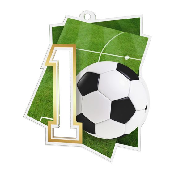 Medalla de Fútbol Poznan Número 3