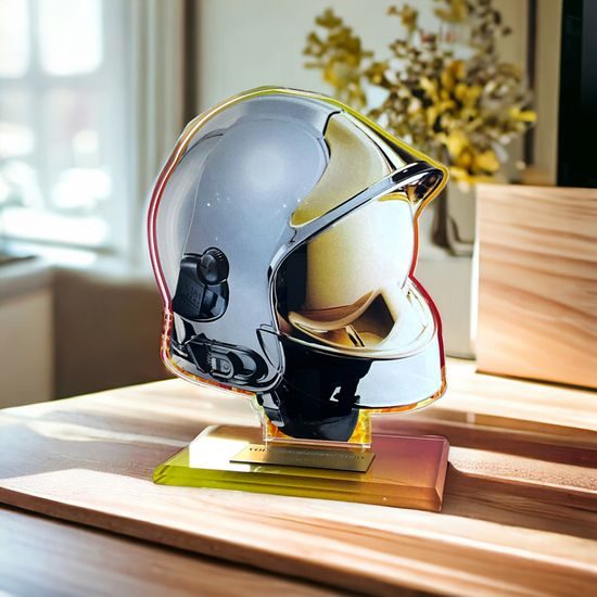 Trofeo Acrílico Cannes para Bomberos 2