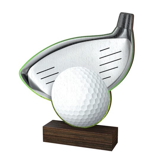 Trofeo de Madera Sierra para Golf