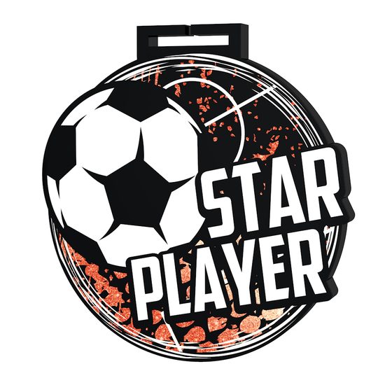 Medalla Gigante de Estrella del Fútbol