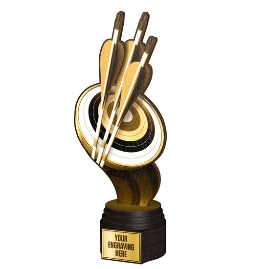 Trofeo Clásico de Madera Frontier para Tiro con Arco