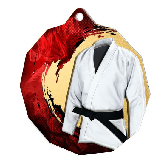 Medalla de Artes marciales acero inoxidable