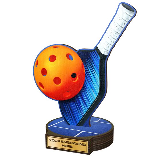 Trofeo Grove de Madera Real para Pickleball