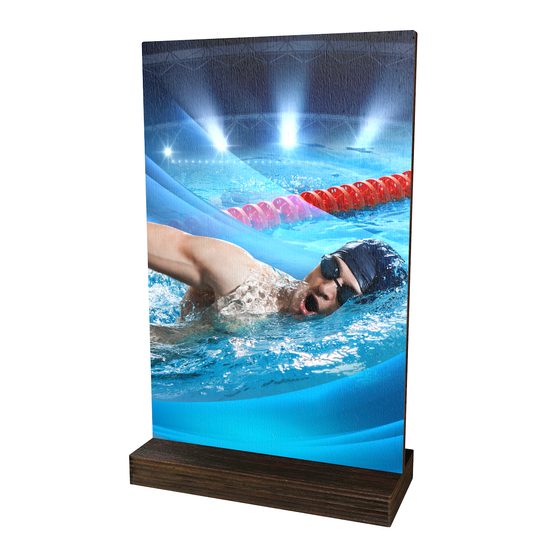 Trofeo Sherwood de Madera Ecológico para Natación