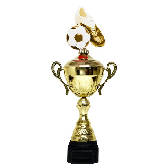 Copa Metálica Minot de Fútbol Oro