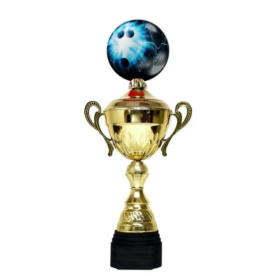 Copa Metálica Minot de Boliche Oro